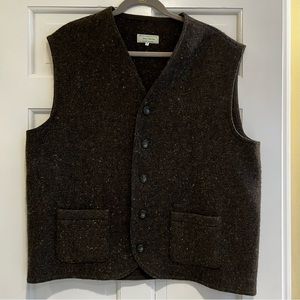 Jimmy Hourihan Men’s Donegal Tweed Vest
